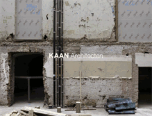 Tablet Screenshot of kaanarchitecten.com